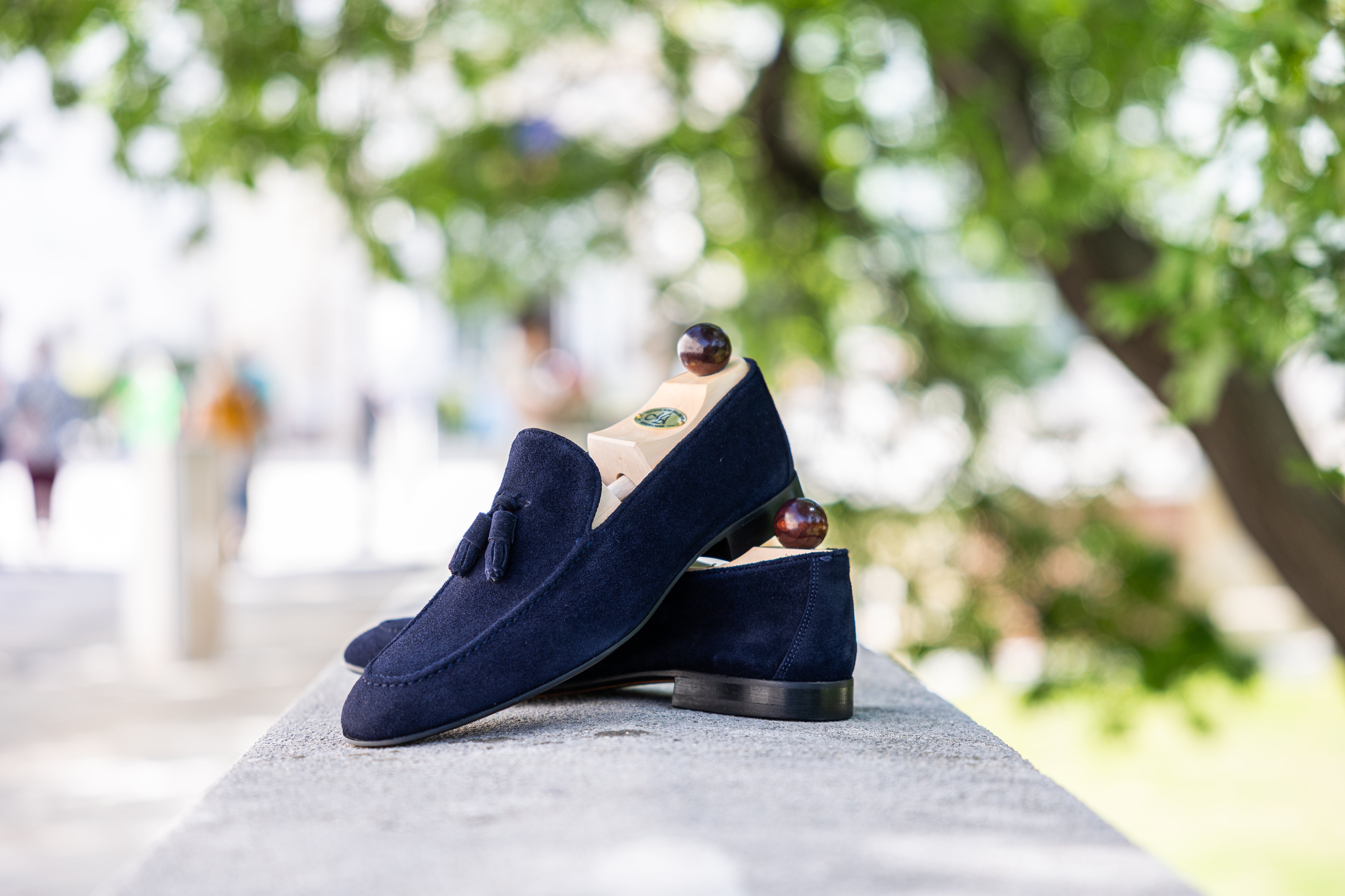 Tassel Loafer Blau