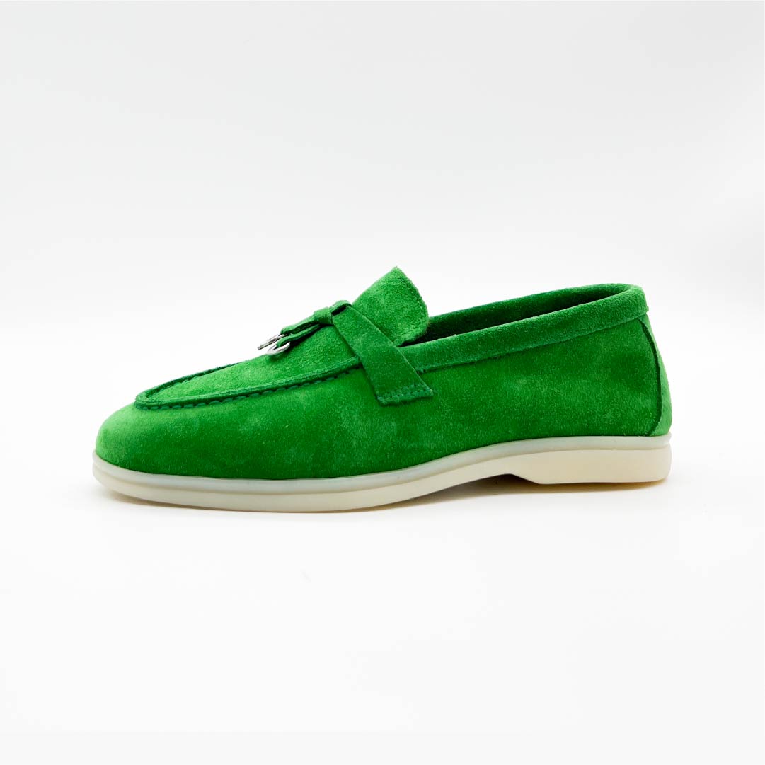 Loafer Damen Grün
