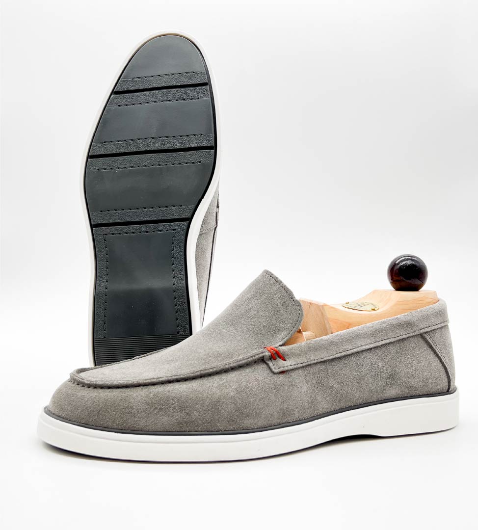 Loafer Grau Herrenschuhe - Michael & Albina Exklusive Schuhe - Online Shop