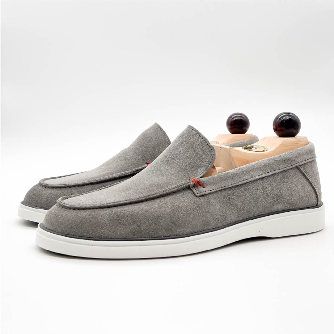 Loafer Grau Herrenschuhe - Michael & Albina Exklusive Schuhe - Online Shop