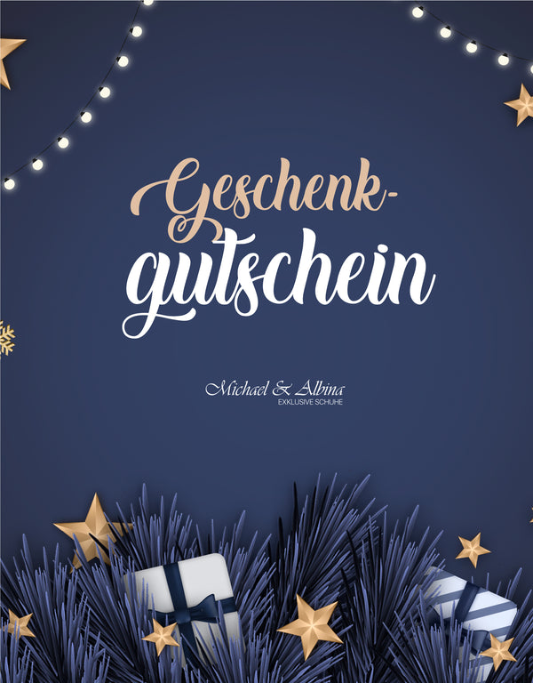 Gutschein - Michael & Albina Exklusive Schuhe - Online Shop