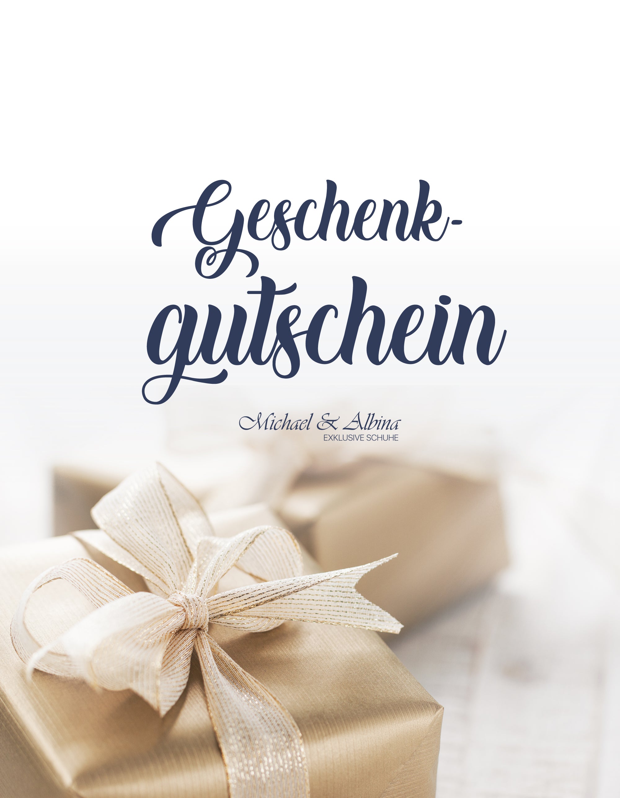 Gutschein - Michael & Albina Exklusive Schuhe - Online Shop