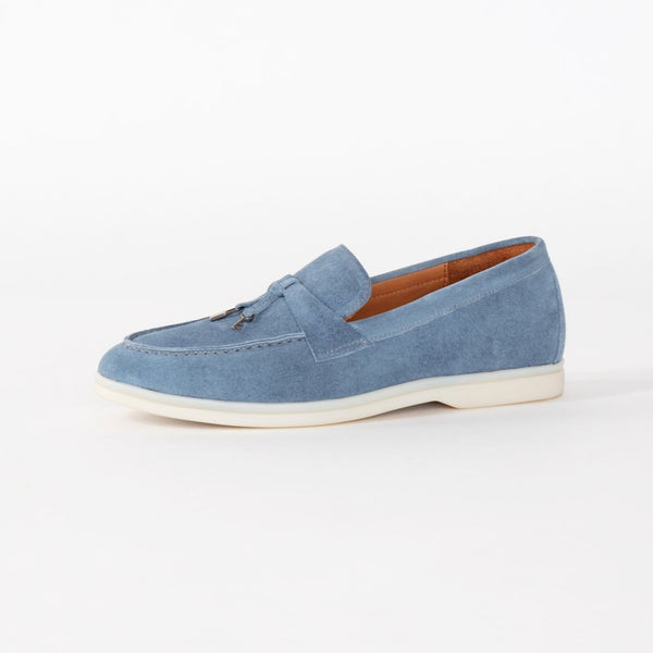 Loafers Damen Hellblau - Michael & Albina Exklusive Schuhe - Online Shop
