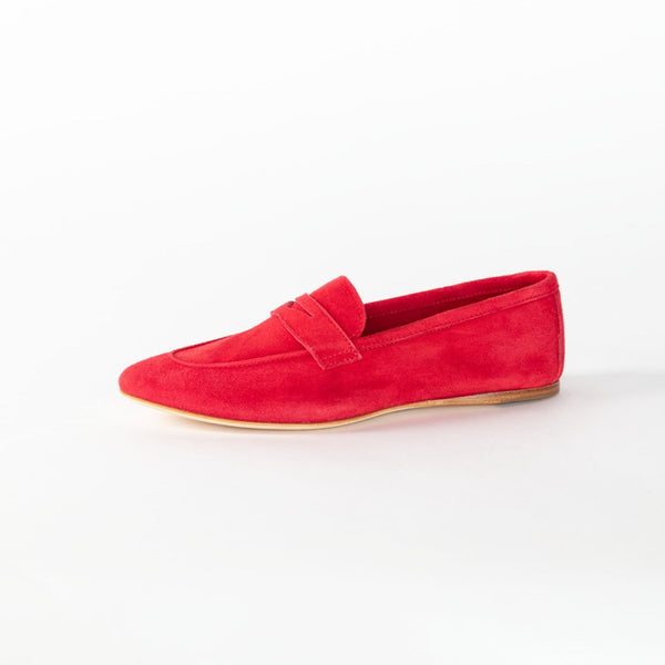Penny Loafer Rot | Damenschuhe