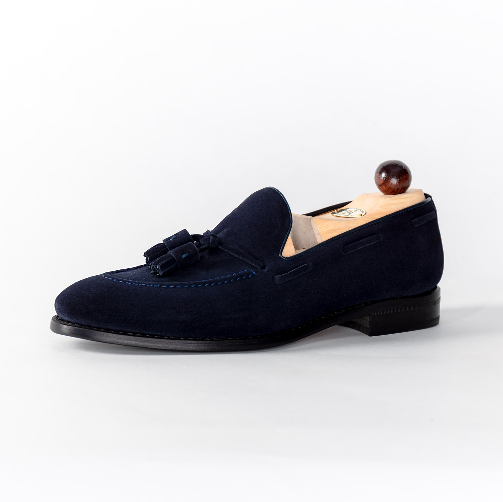 Tasselloafer Blau - Michael & Albina Exklusive Schuhe - Online Shop