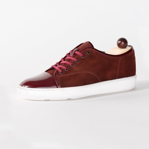 Sneakers Bordo | Kappe Glanz | Herrenschuhe - Michael & Albina Exklusive Schuhe - Online Shop