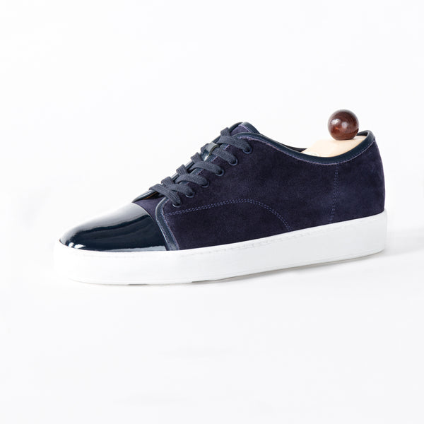 Sneakers Blau | Kappe Glanz | Herrenschuhe - Michael & Albina Exklusive Schuhe - Online Shop