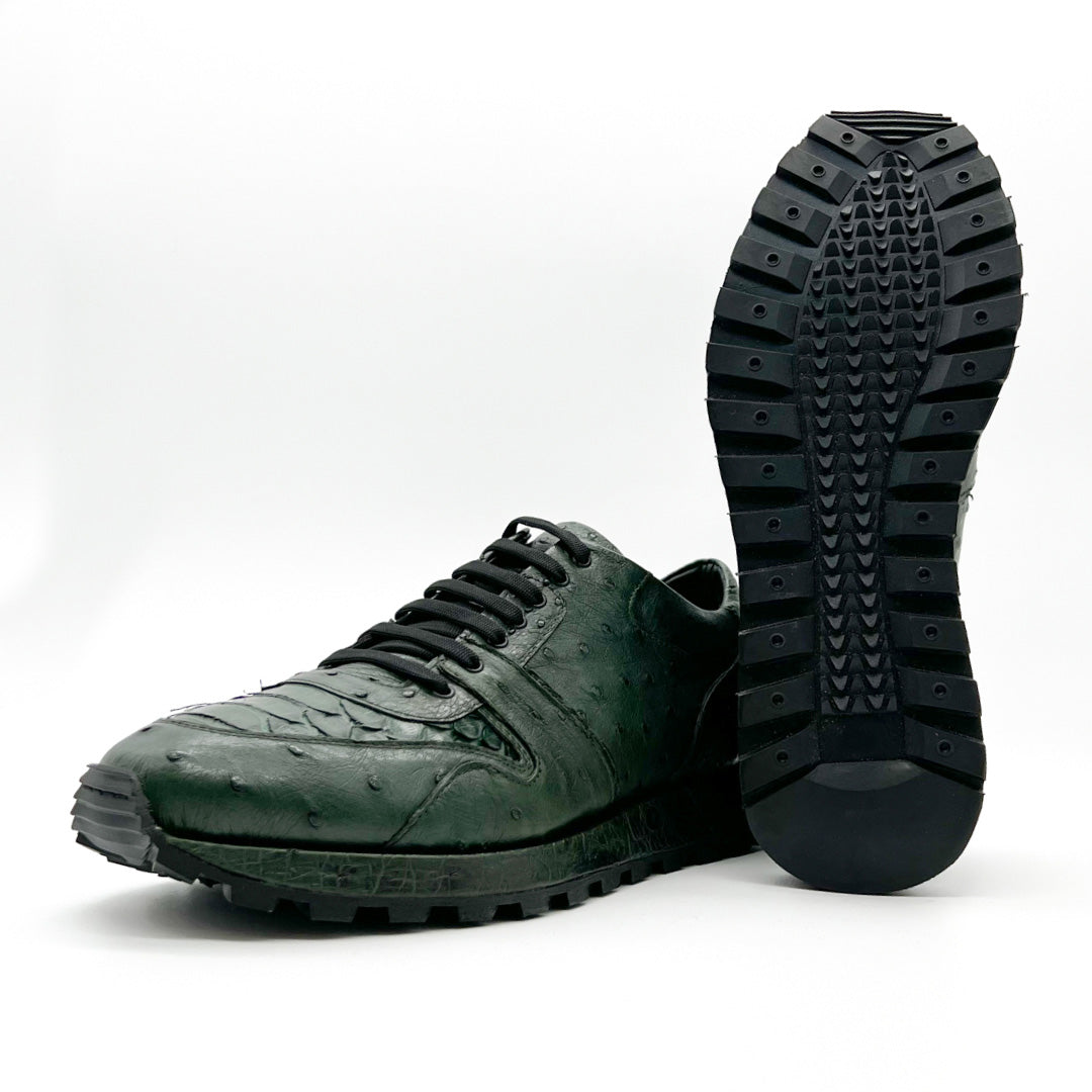 Echt Strauß / Echt Python Leder - Michael & Albina Exklusive Schuhe - Online Shop